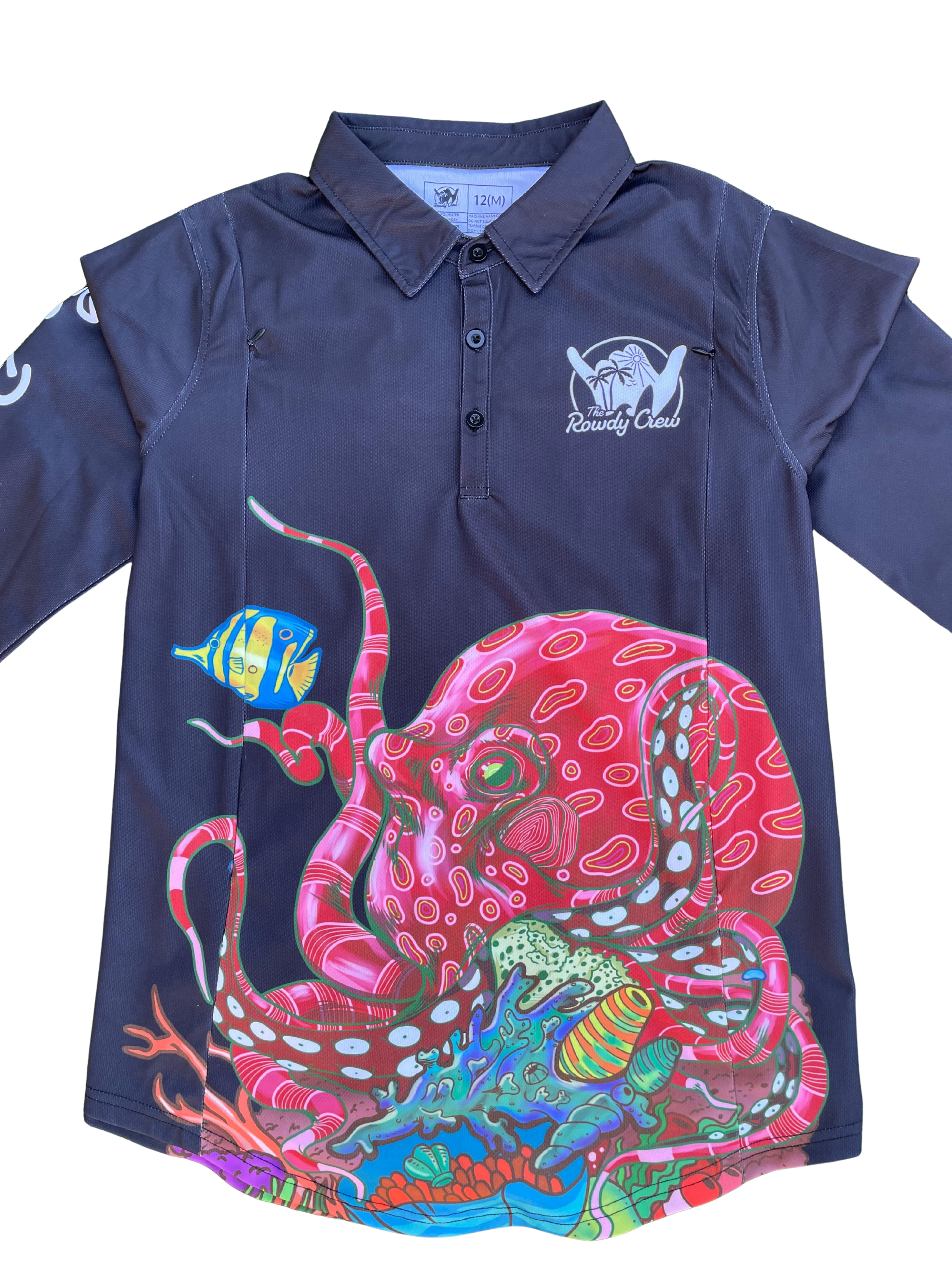 Seascape Fishing Shirt - Nursing