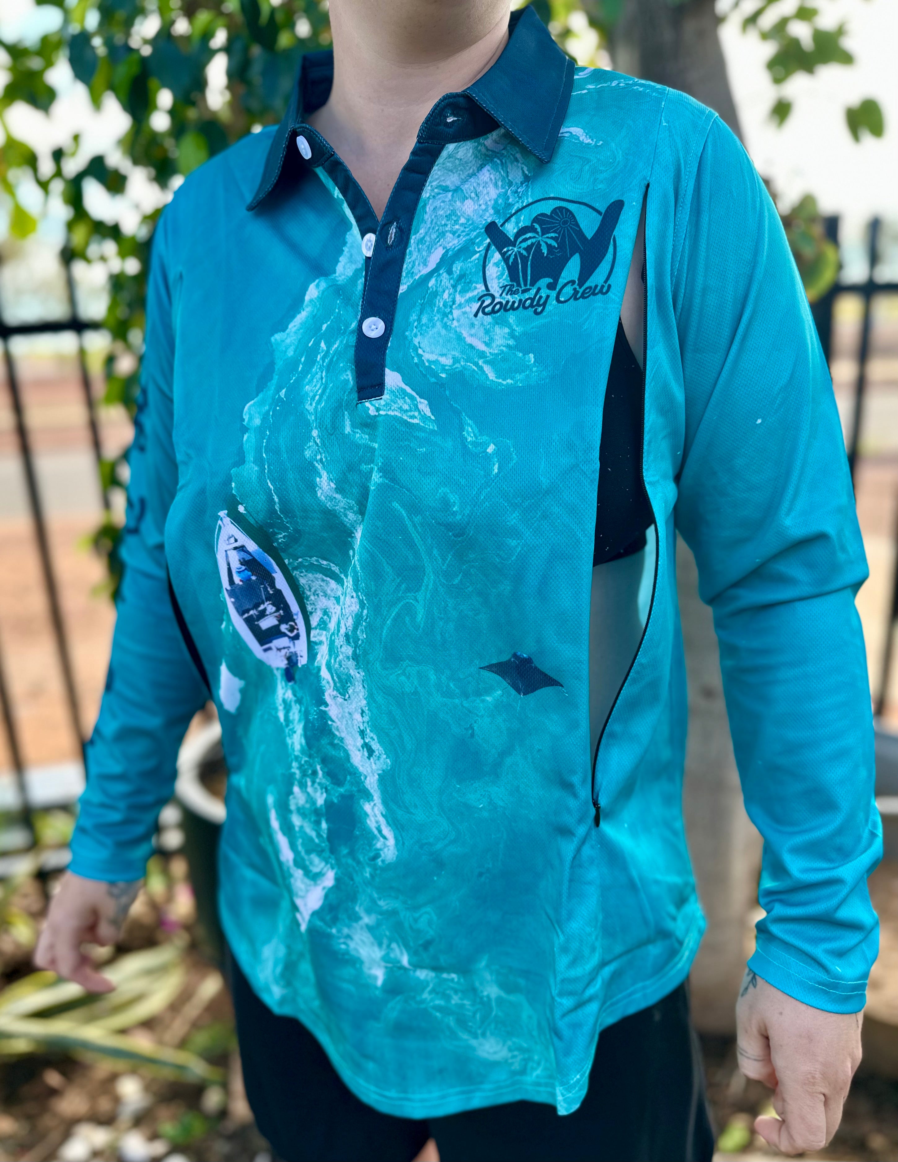 Manta Fishing Shirt - Maternity
