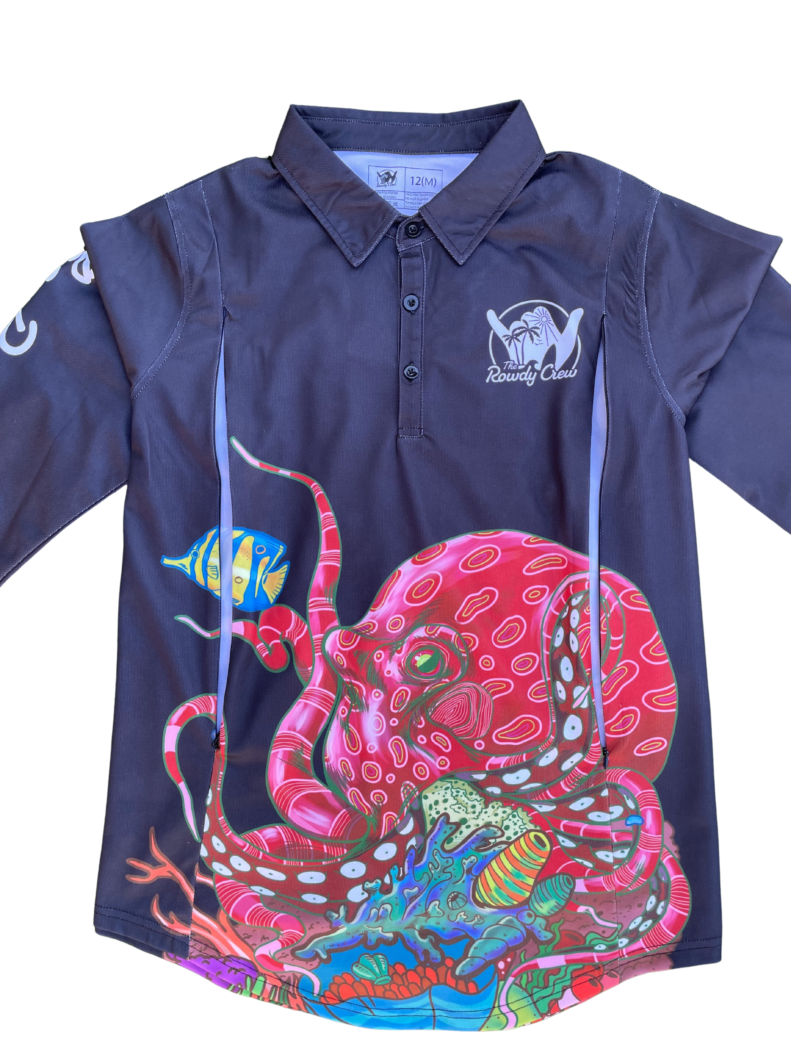 Seascape Fishing Shirt - Nursing